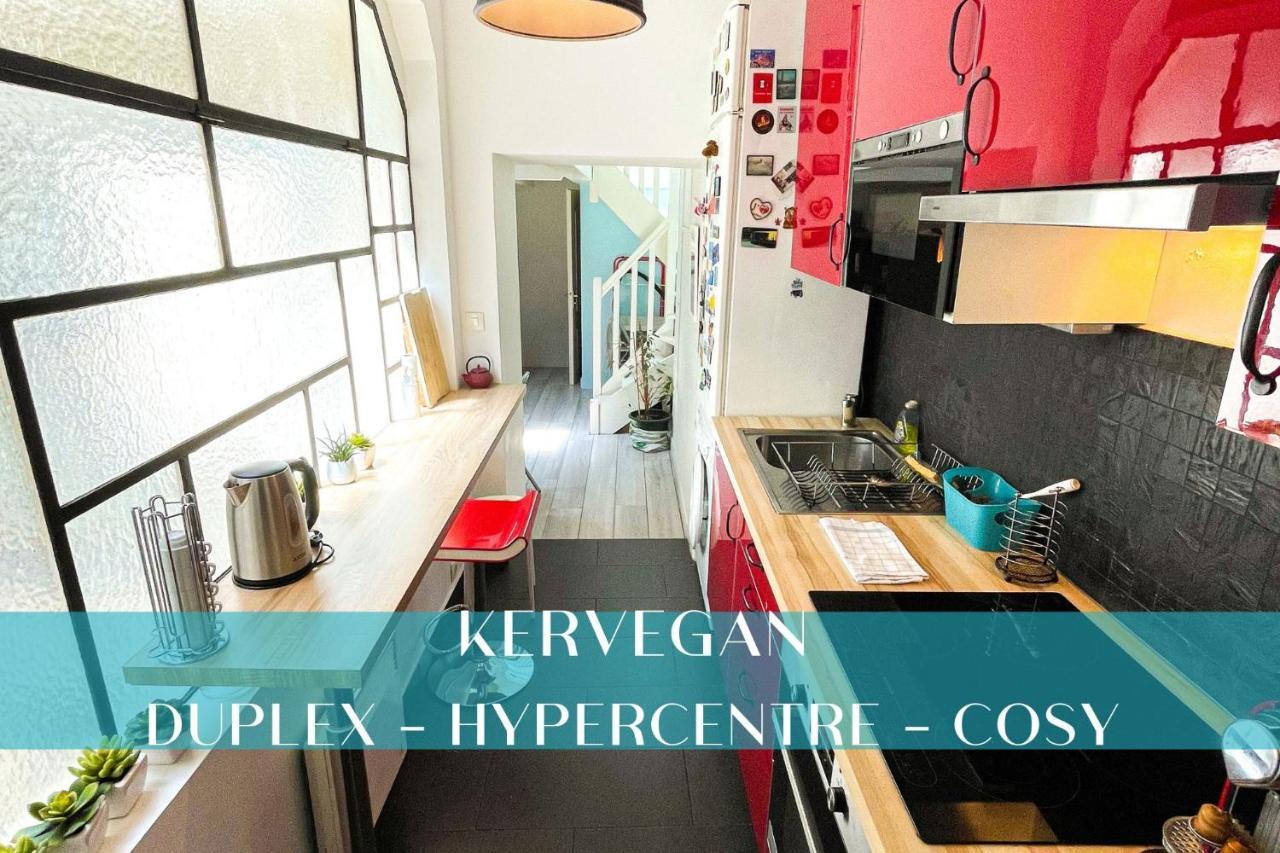 Apartamento Coeur Feydeau Kervegan Le Duplex Hyper Centre Nantes Exterior foto